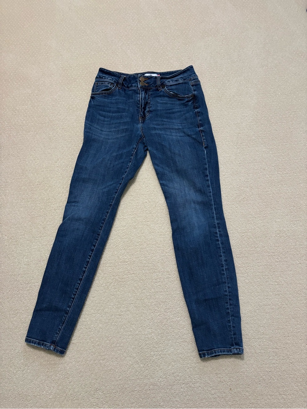 CAbi Women's Skinny Jeans in Dark Indigo